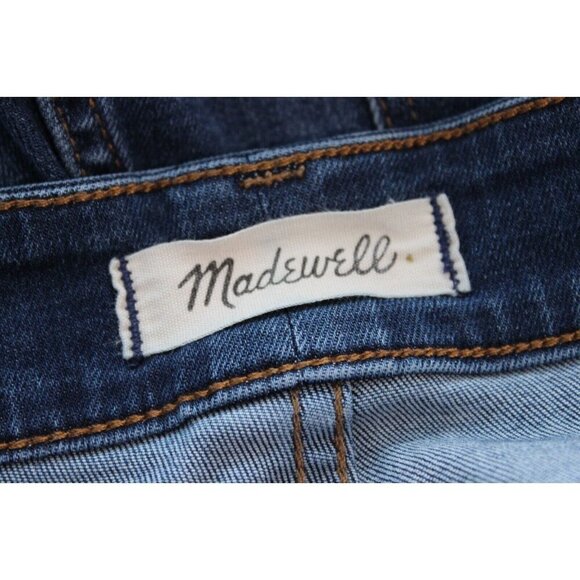 Madewell Jeans Size 36 Curvy High Rise Skinny Stretch Denim Preppy Danny Wash - Picture 12 of 14